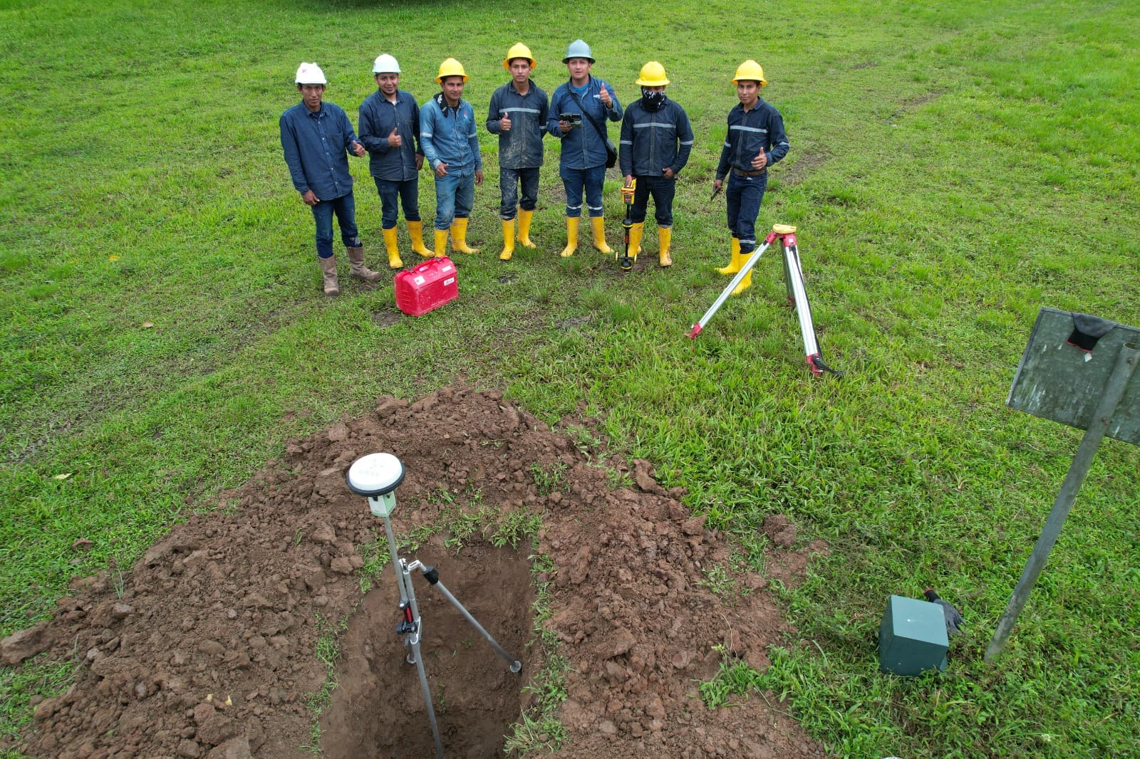 Operación con drones en entornos industriales.